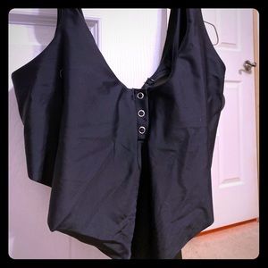 A Time and Tru black bikini top, super cute